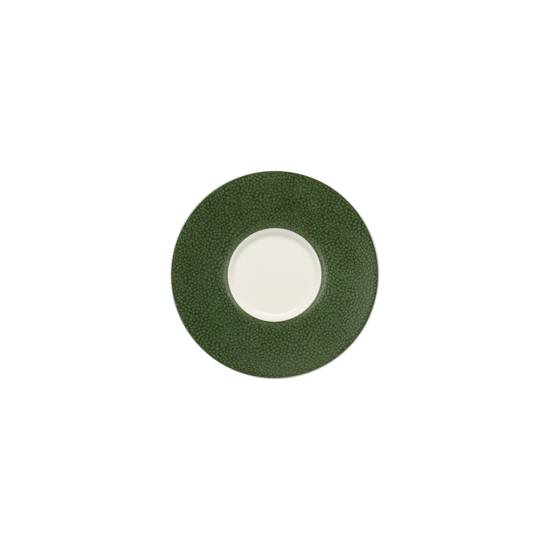 Kombi-Untertasse rund 160 mm grün Purity Pearls