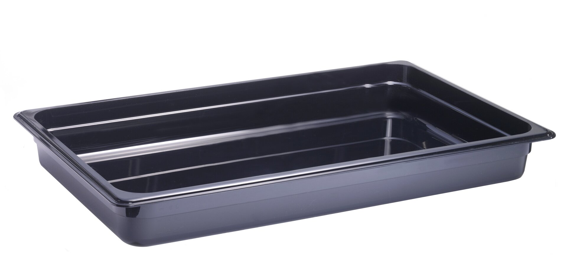 GN-Behälter GN 1/1 530 x 325 x 65 mm Polycarbonat schwarz