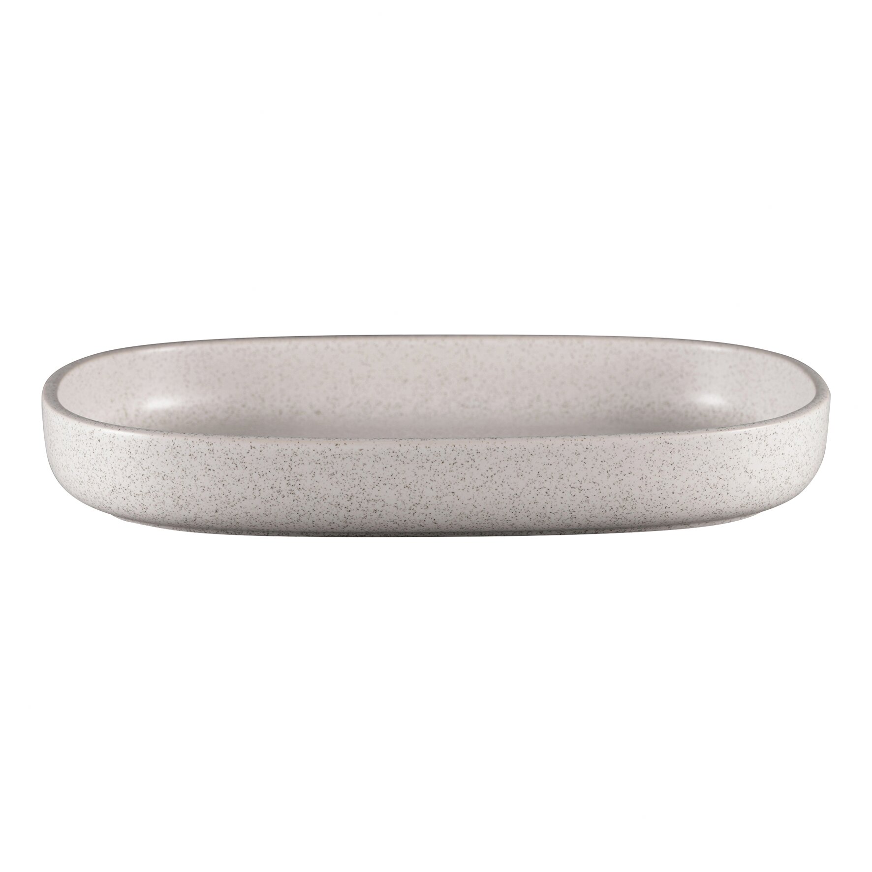 Platte oval tief 332 x 232 mm / 1,95 l clay grey Ease Clay Grey