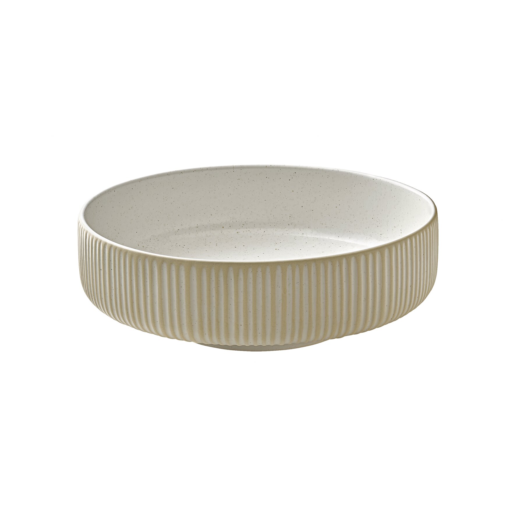 Schüssel rund Relief 160 mm / 0,71 l weiß Nara weiß