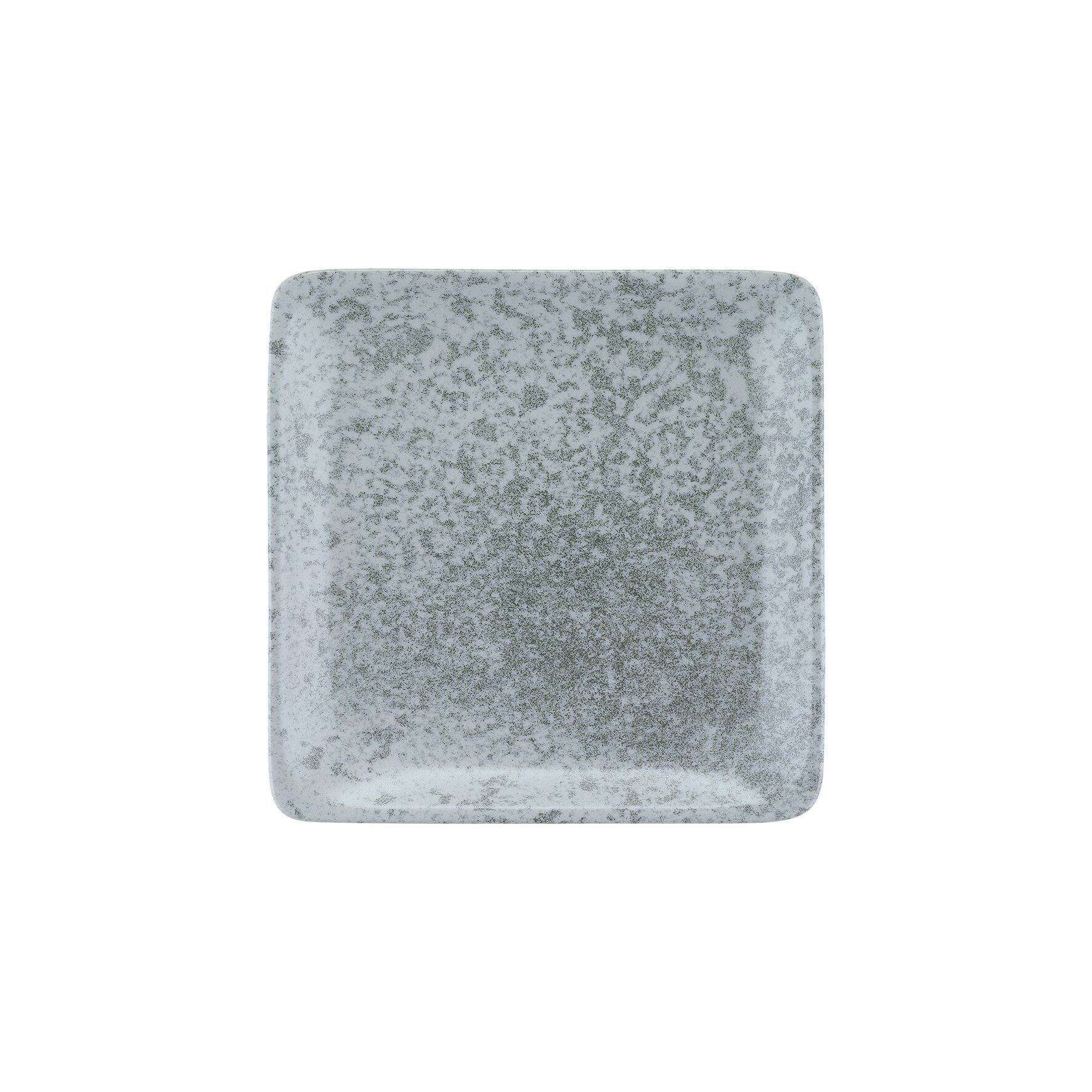 Teller flach quadratisch 215 x 215 mm gray