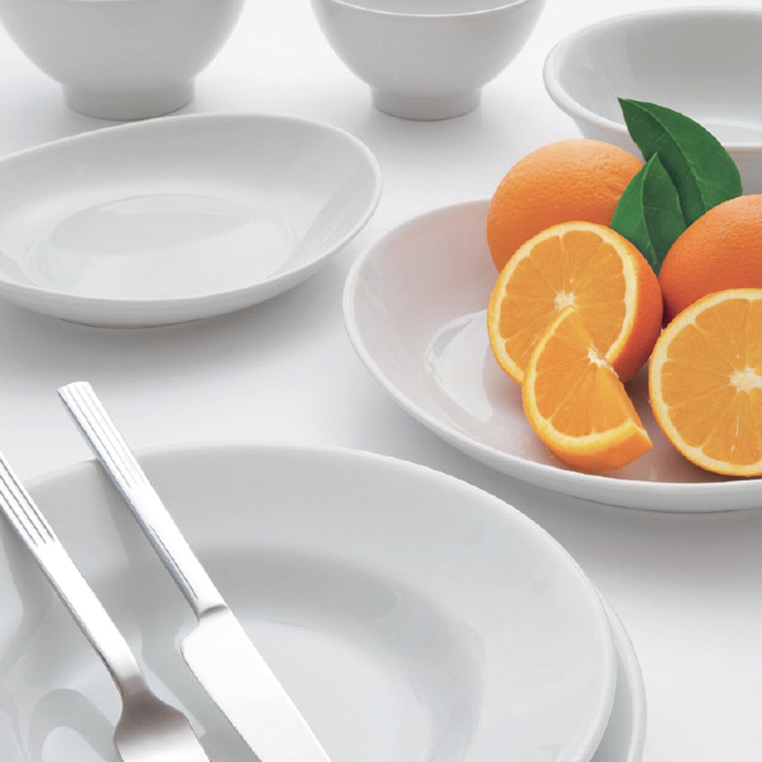 Steakteller 280 x 250 mm White Tivoli White
