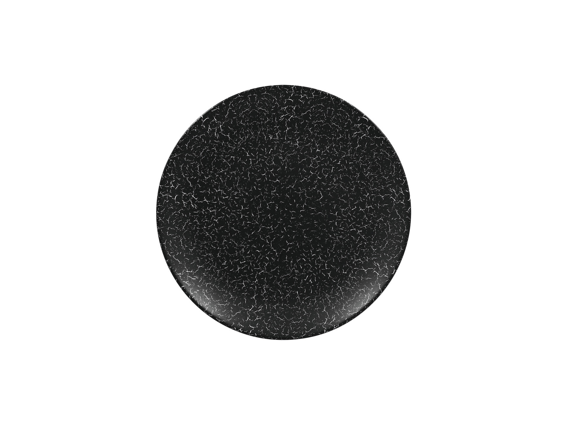 Coupteller flach 240 mm schwarz