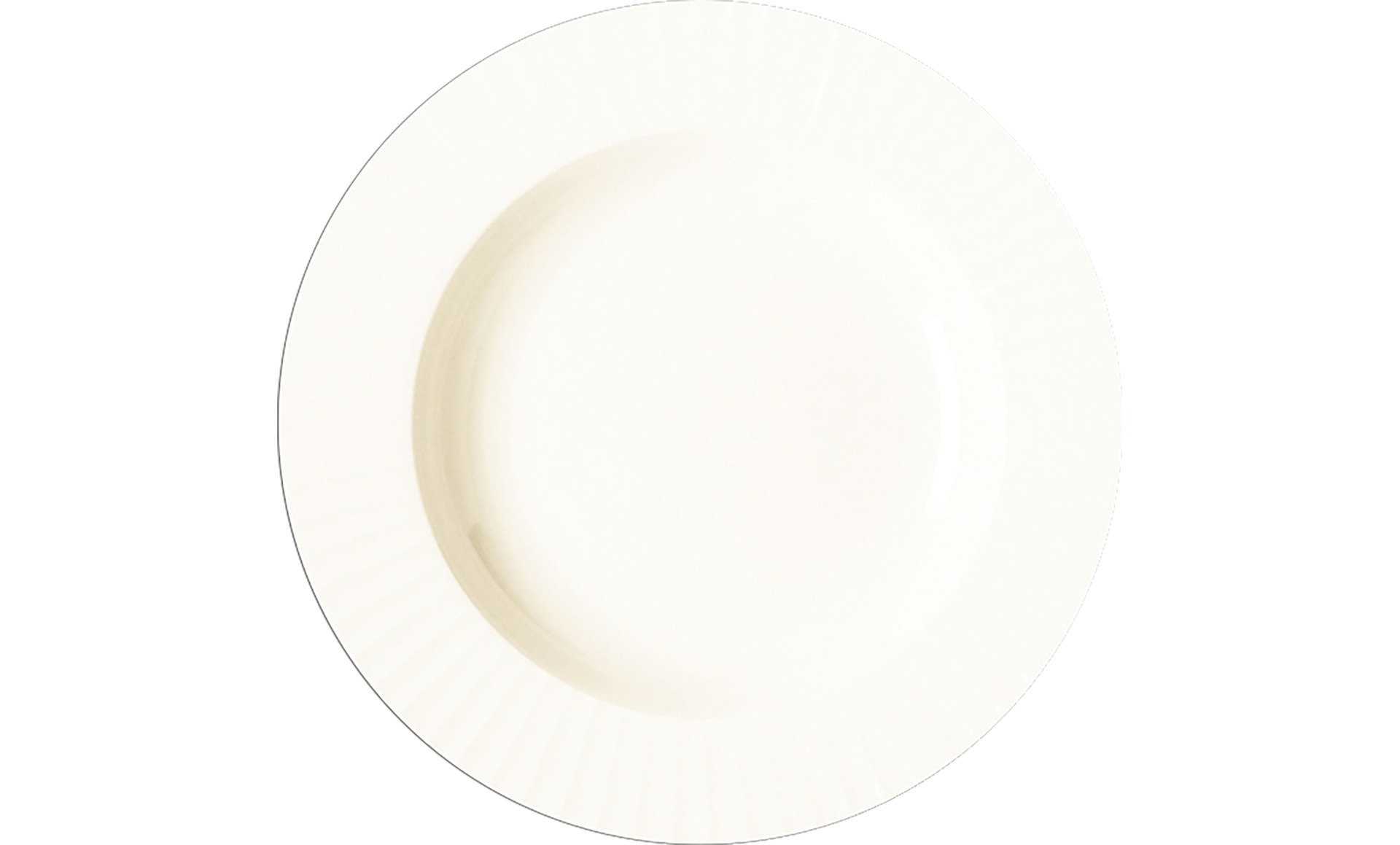 Teller tief 260 mm crème