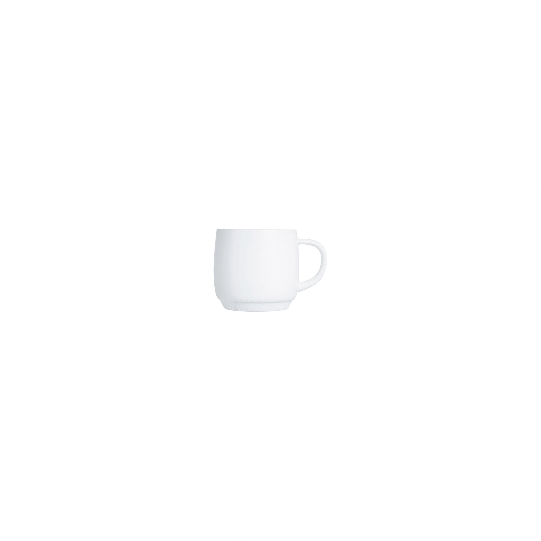 Baril Tasse stapelbar 0,09 l weiß Intensity White