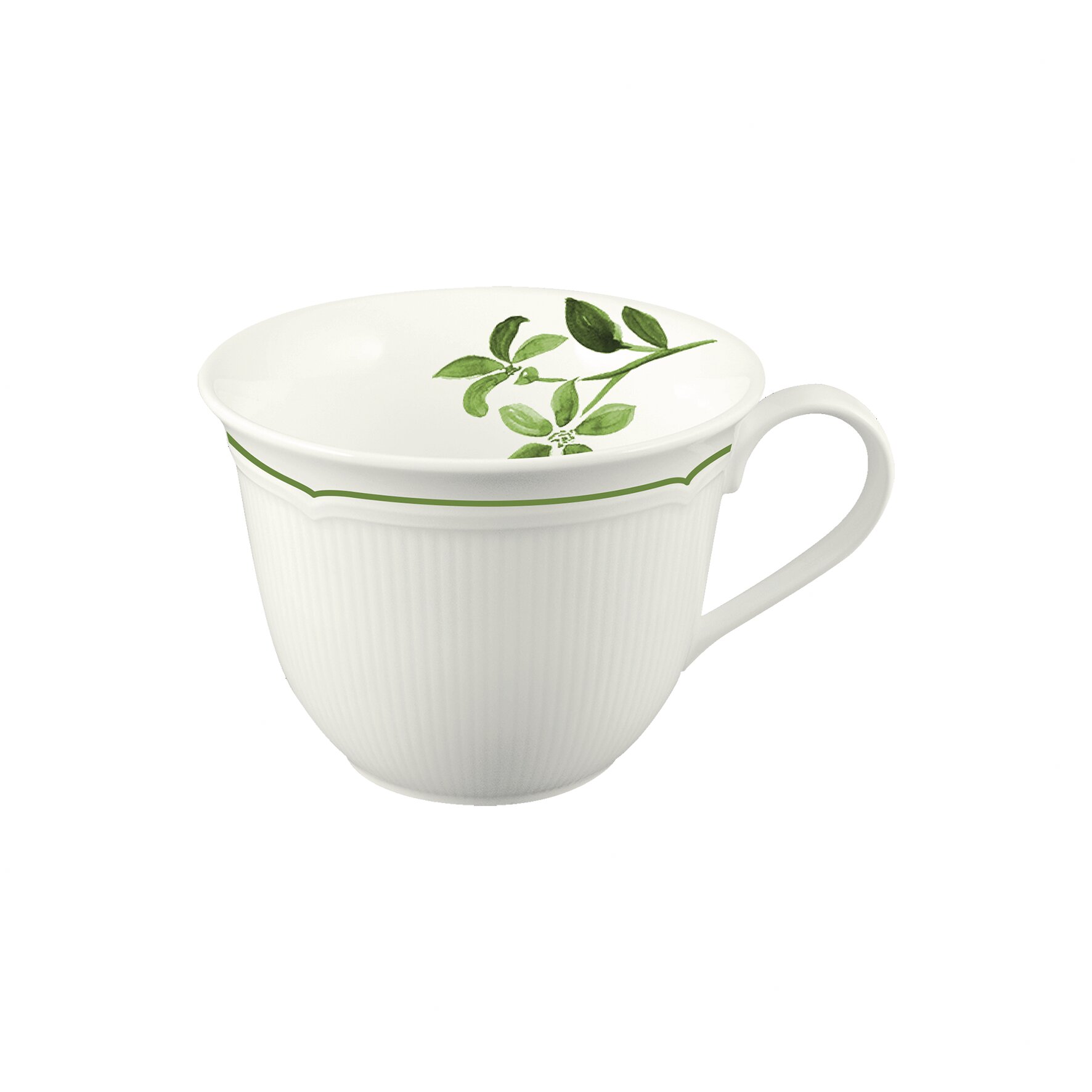 Tasse mit Relief 96 mm / 0,25 l green Floral Charm