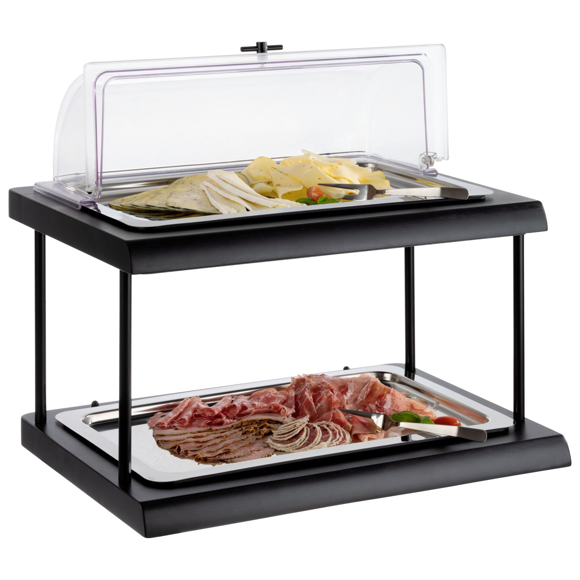 Buffetvitrine "Doppeldecker" 1/1 GN