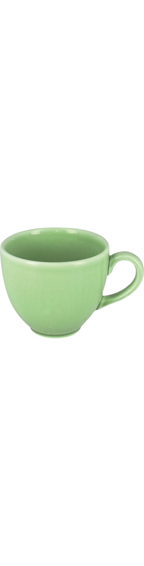 Kaffeetasse 85 mm / 0,20 l plain-green Vintage