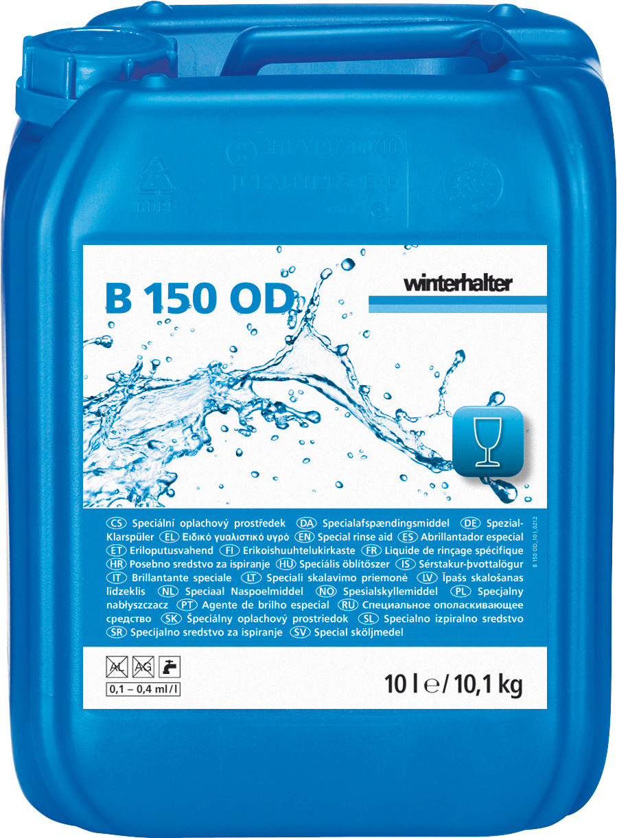 Spezial-Klarspüler B 150 OD / 10,00 l Kanister
