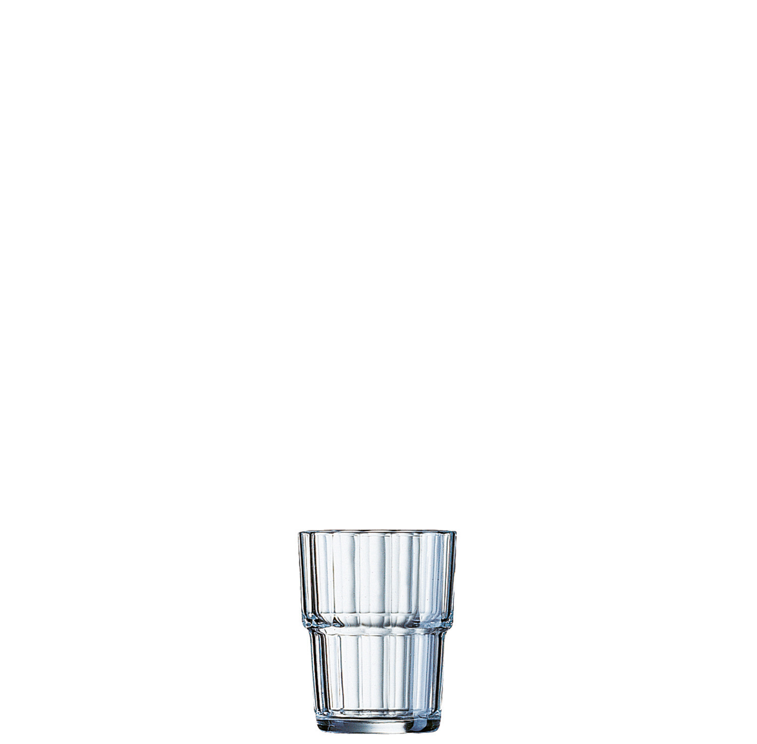 Stapelbecher "FB16" 65 mm / 0,16 l transparent