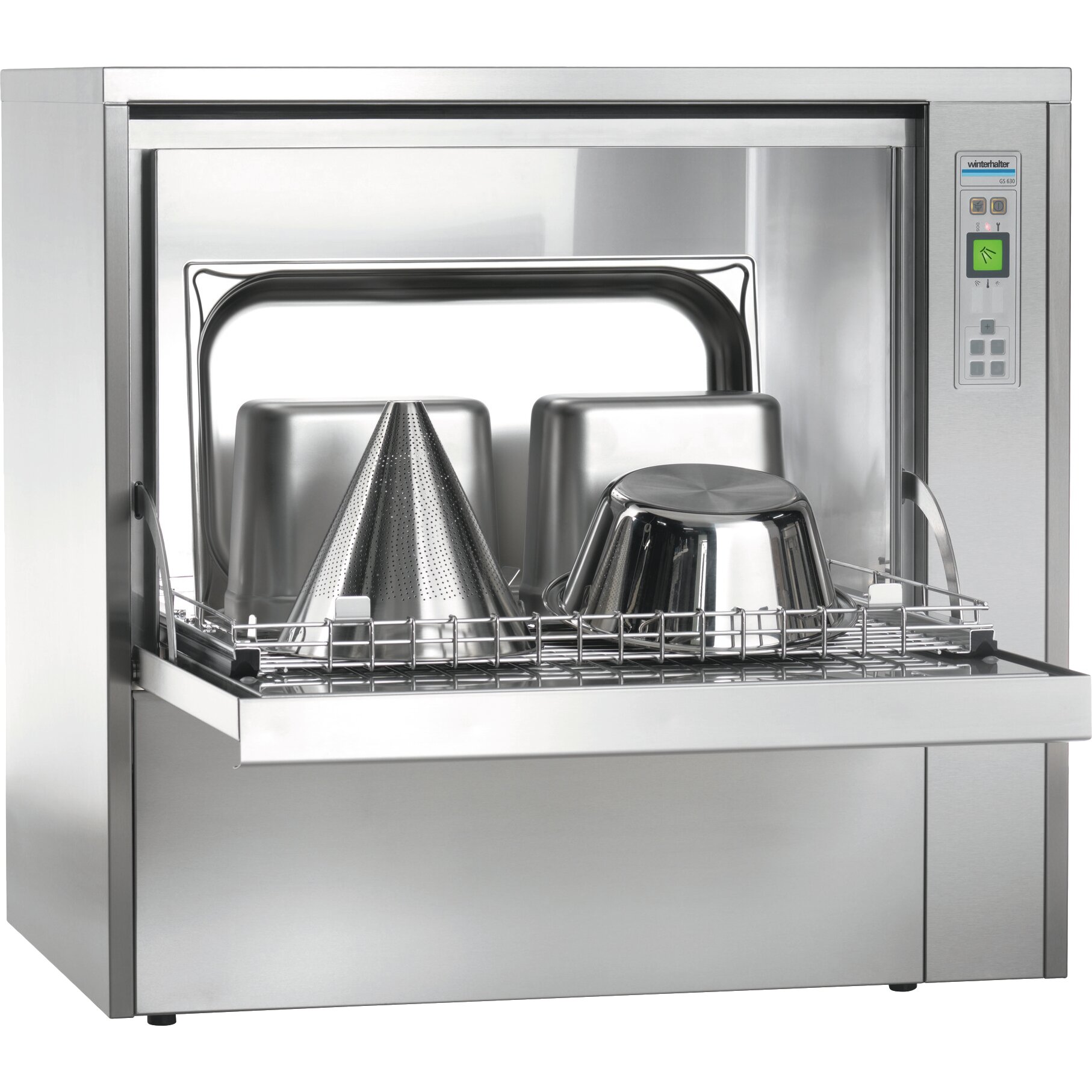 Gerätespülmaschine GS 630 / 650 x 508 mm mit Klarspüler und Reiniger Dosiergerät