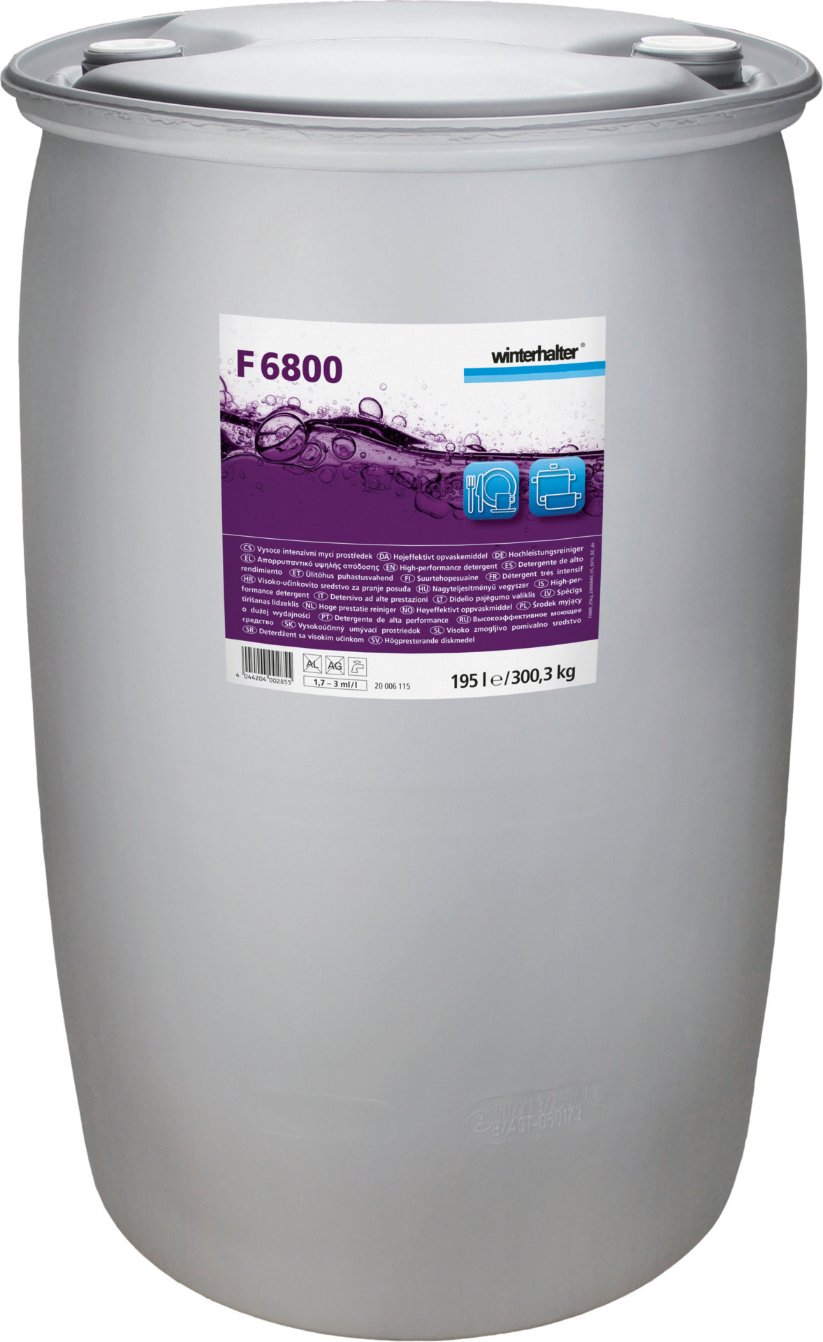 Hochleistungsreiniger F 6800 / 300,00 kg Fass
