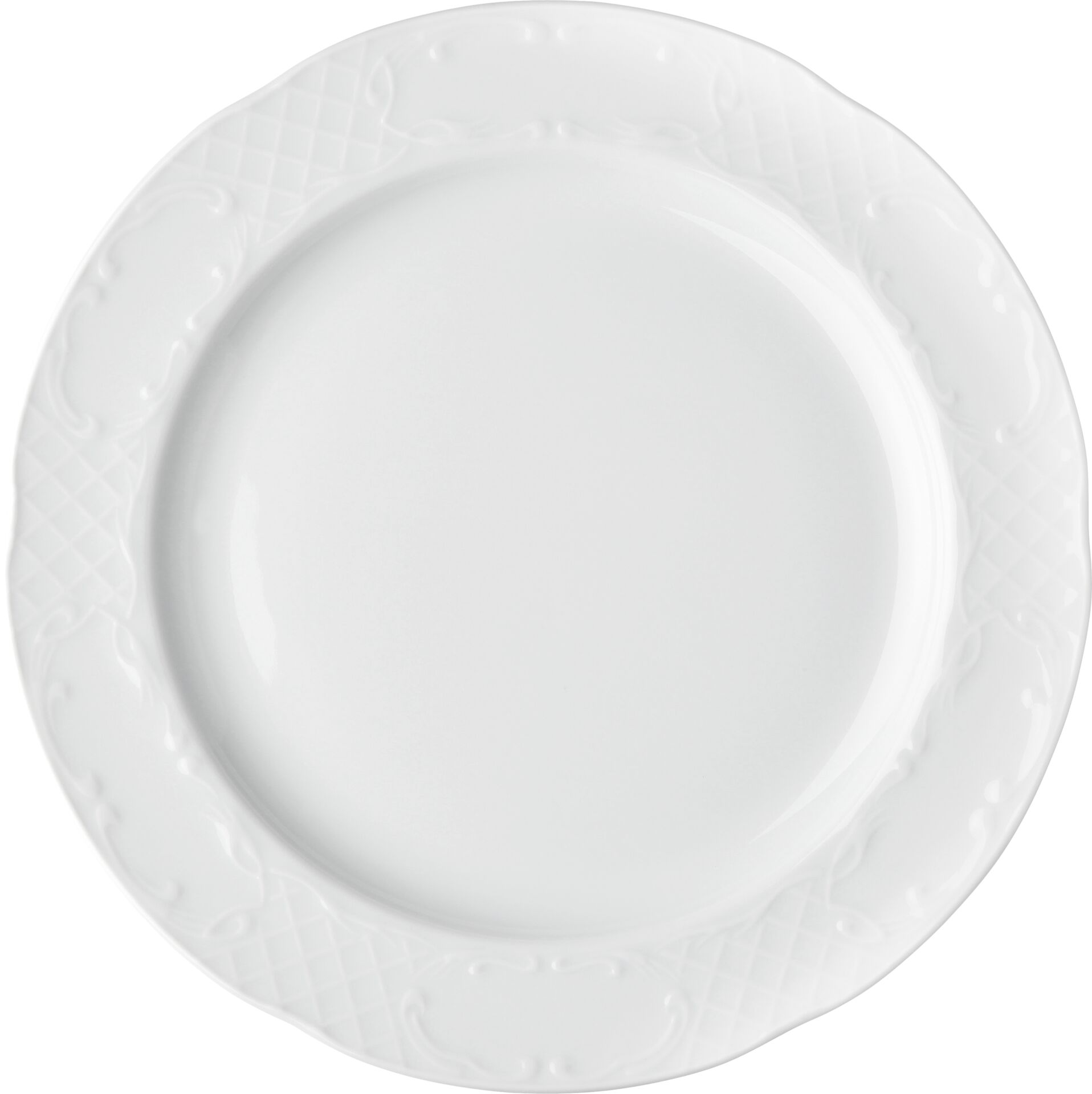 Teller flach "Florina" 25 cm Hotelporzellan