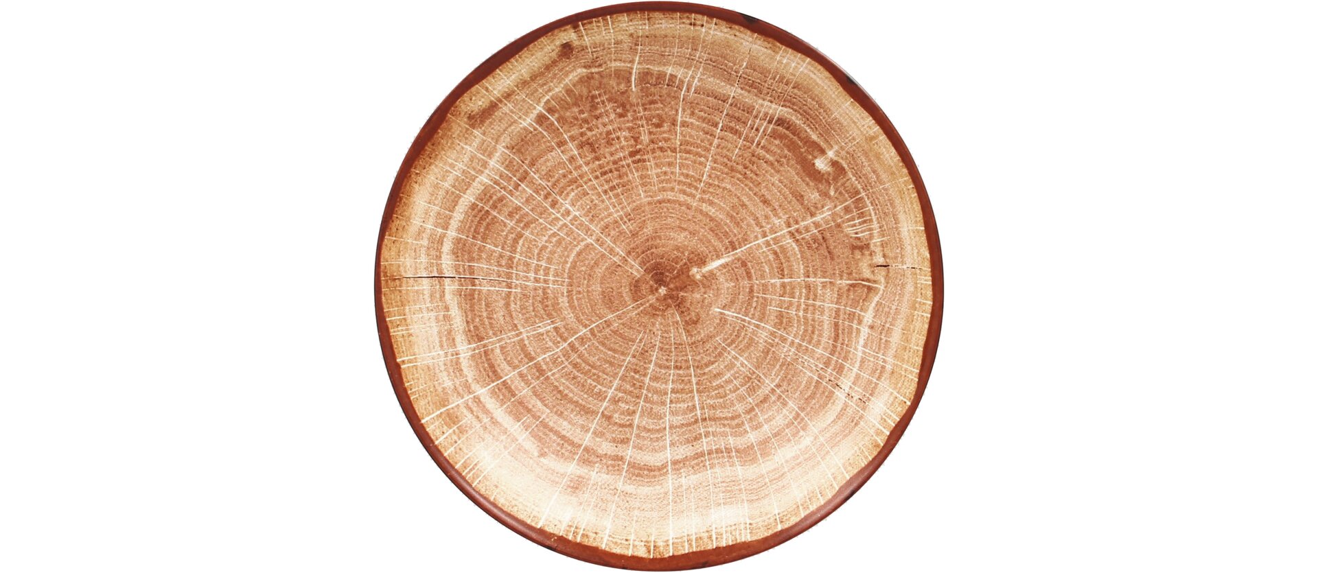 Coupteller tief 230 mm / 0,69 l timber-brown Woodart
