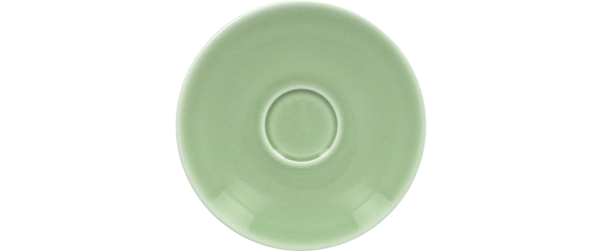 Kaffee-Untertasse 150 mm plain-green für Kaffeetasse CLCU23 + CLCU20 Vintage