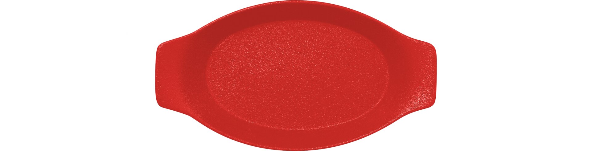 Schale oval mit Griffen 250 x 140 mm / 0,42 l ember