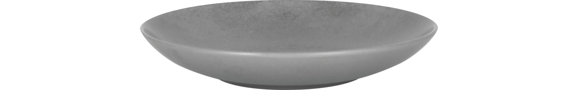 Coupteller tief 230 mm grau