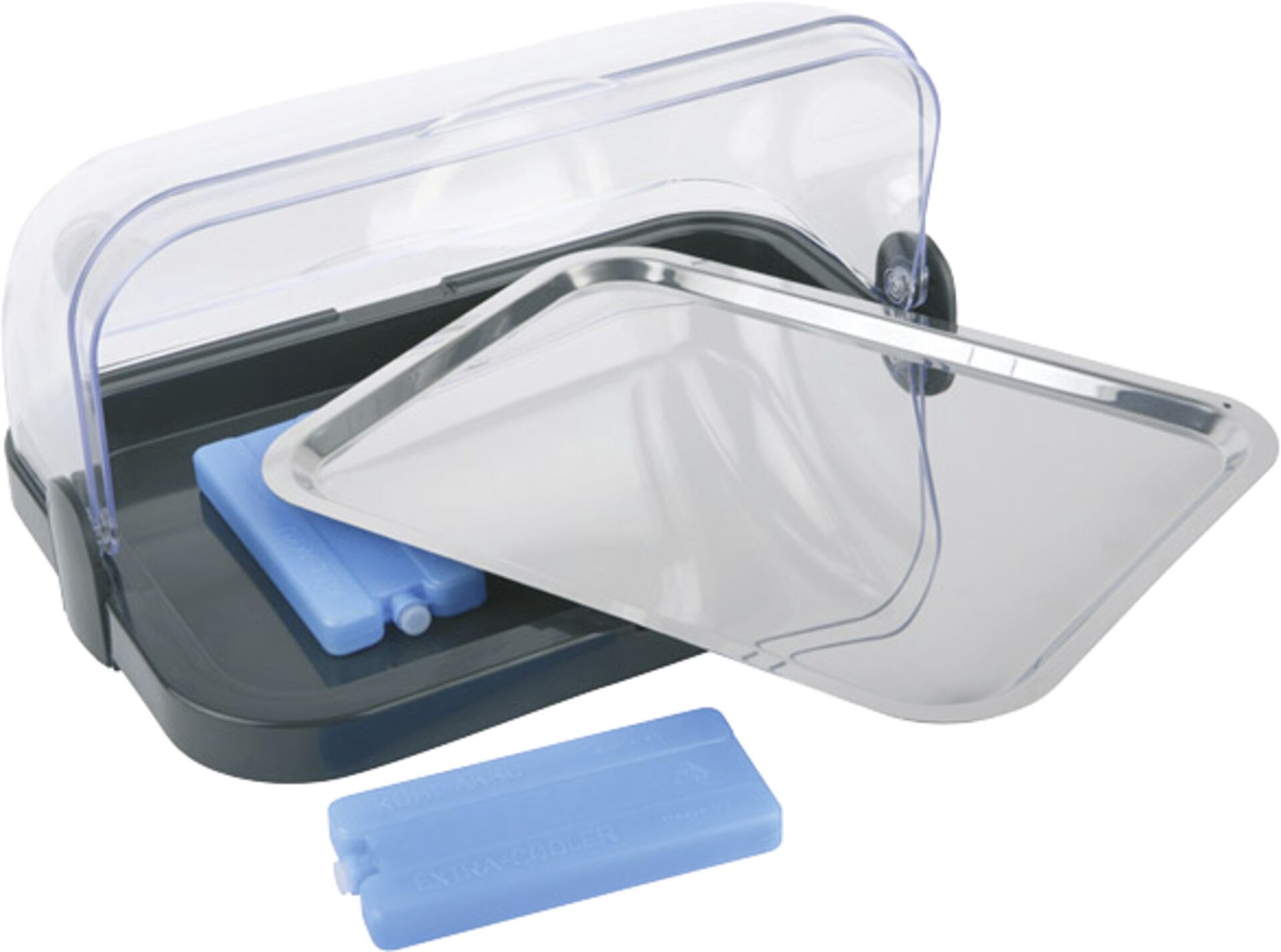 Buffetvitrine, Set einfach