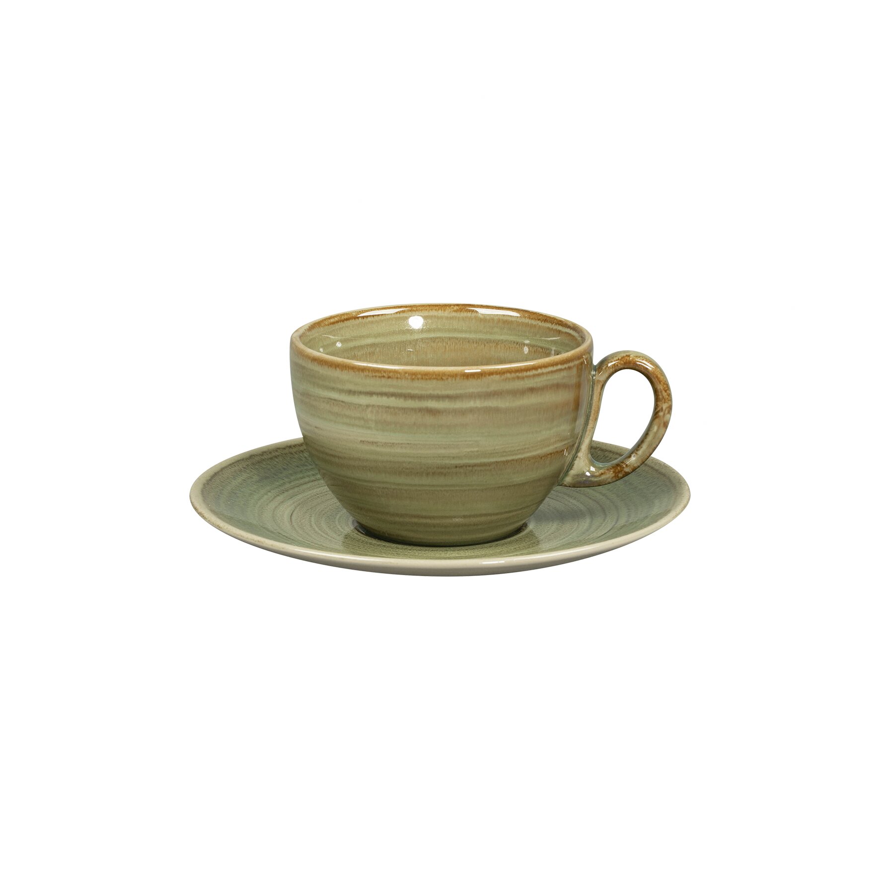 Kaffeeuntertasse 170 mm emerald green Spot Emerald Green