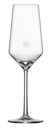 Champagnerglas 72 mm / 0,30 l 0,10 /-/ mit Moussierpunkt