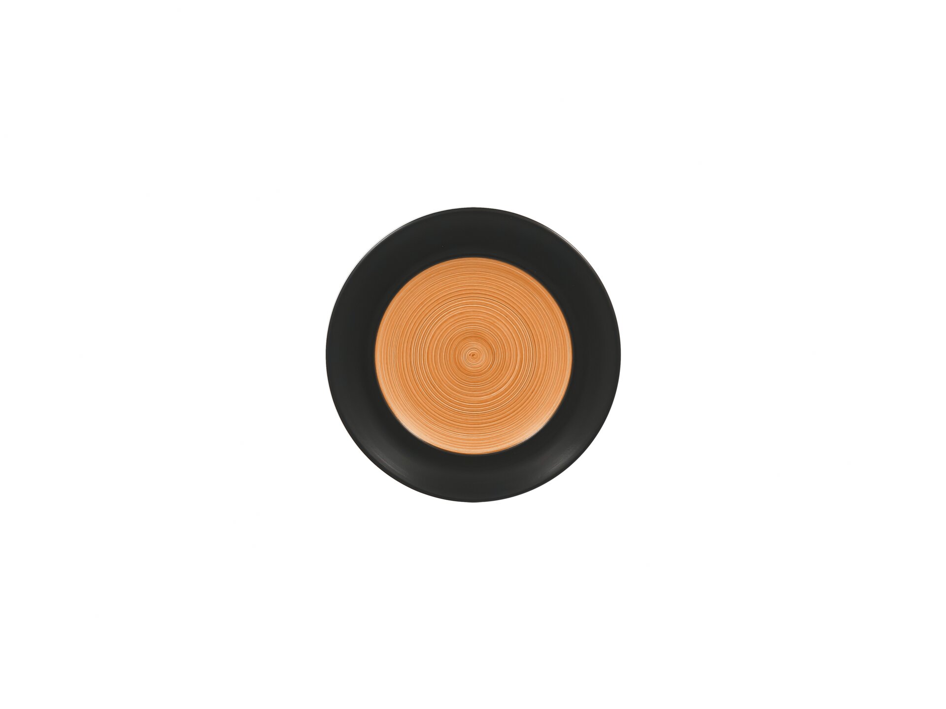 Teller flach rund 170 mm chestnut-brown