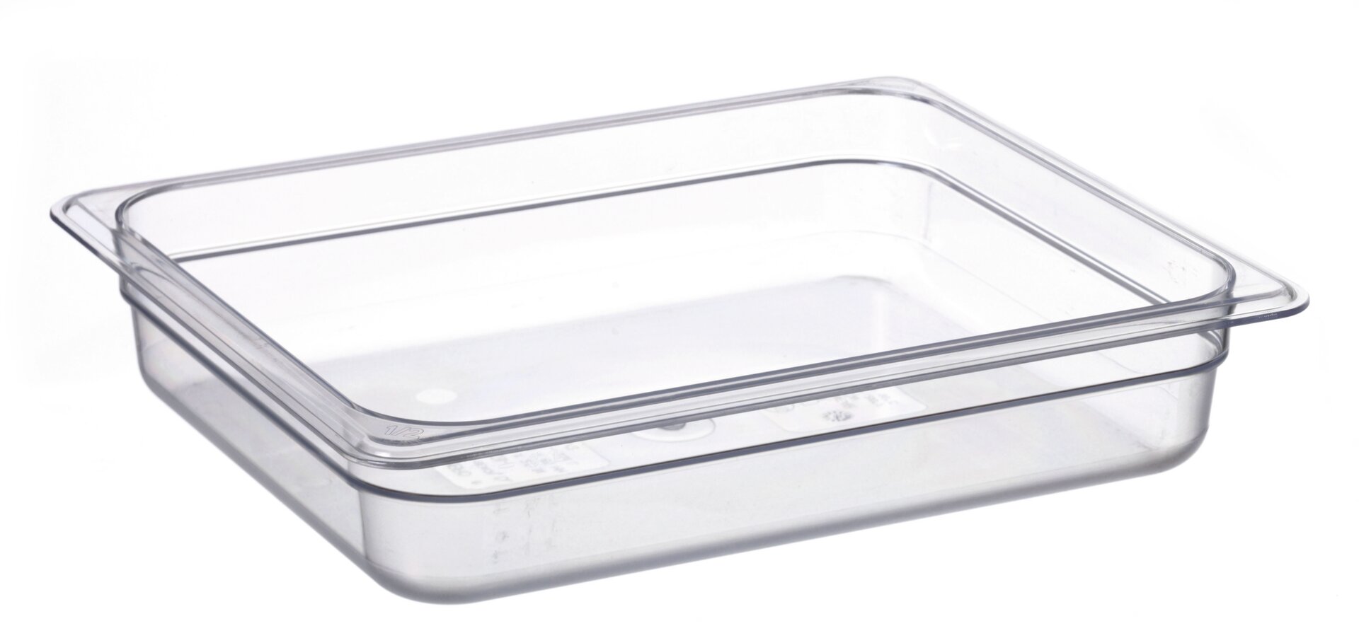 GN-Behälter GN 1/2 325 x 265 x 65 mm Polycarbonat transparent