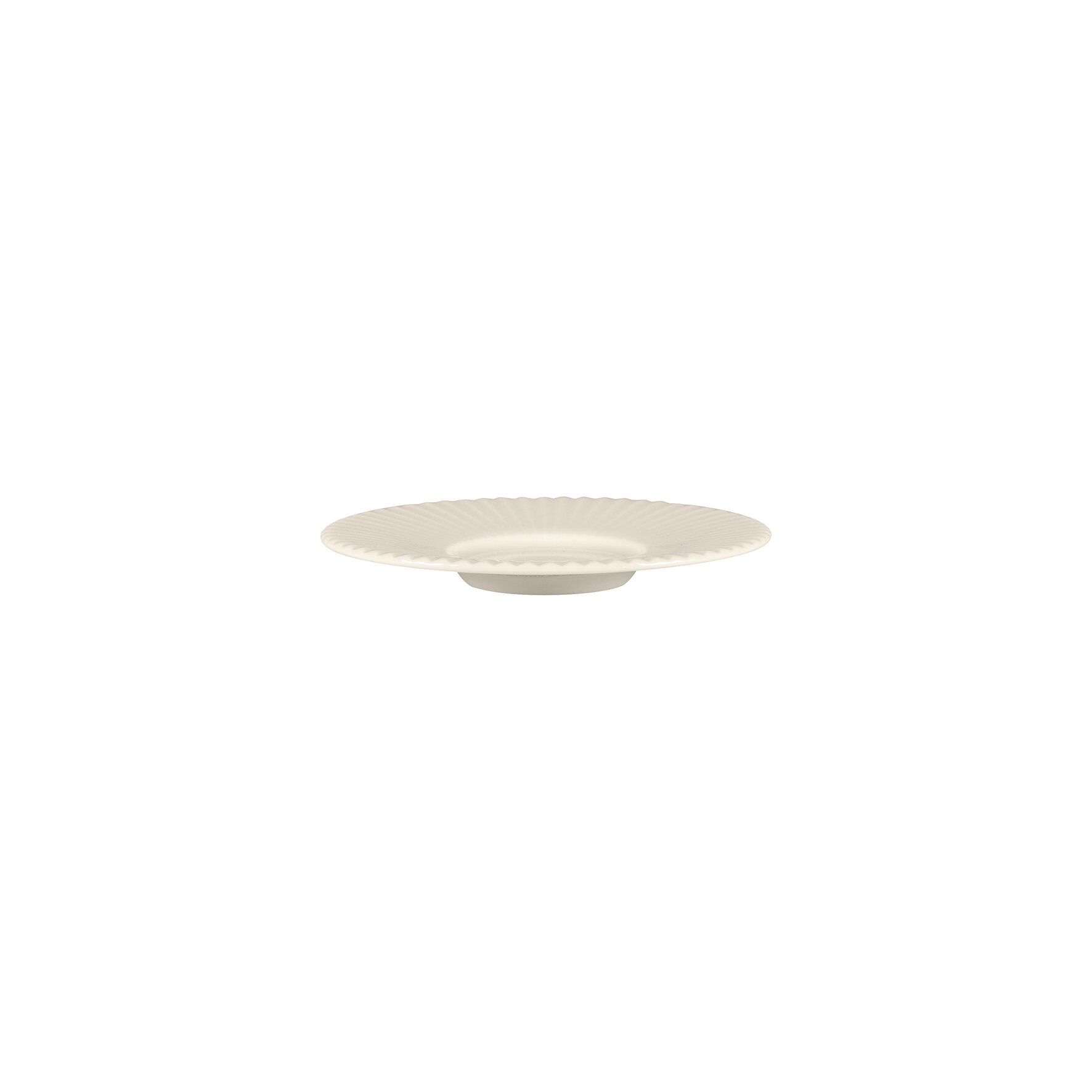Espressountertasse 130 mm weiß Spectra