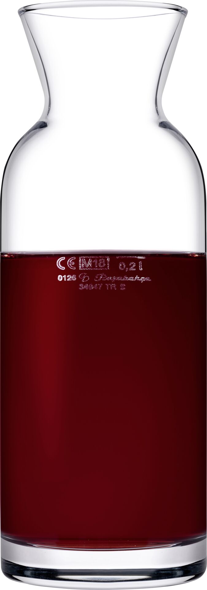 Karaffe "Village" 0,36L mit Füllstrich 0,2