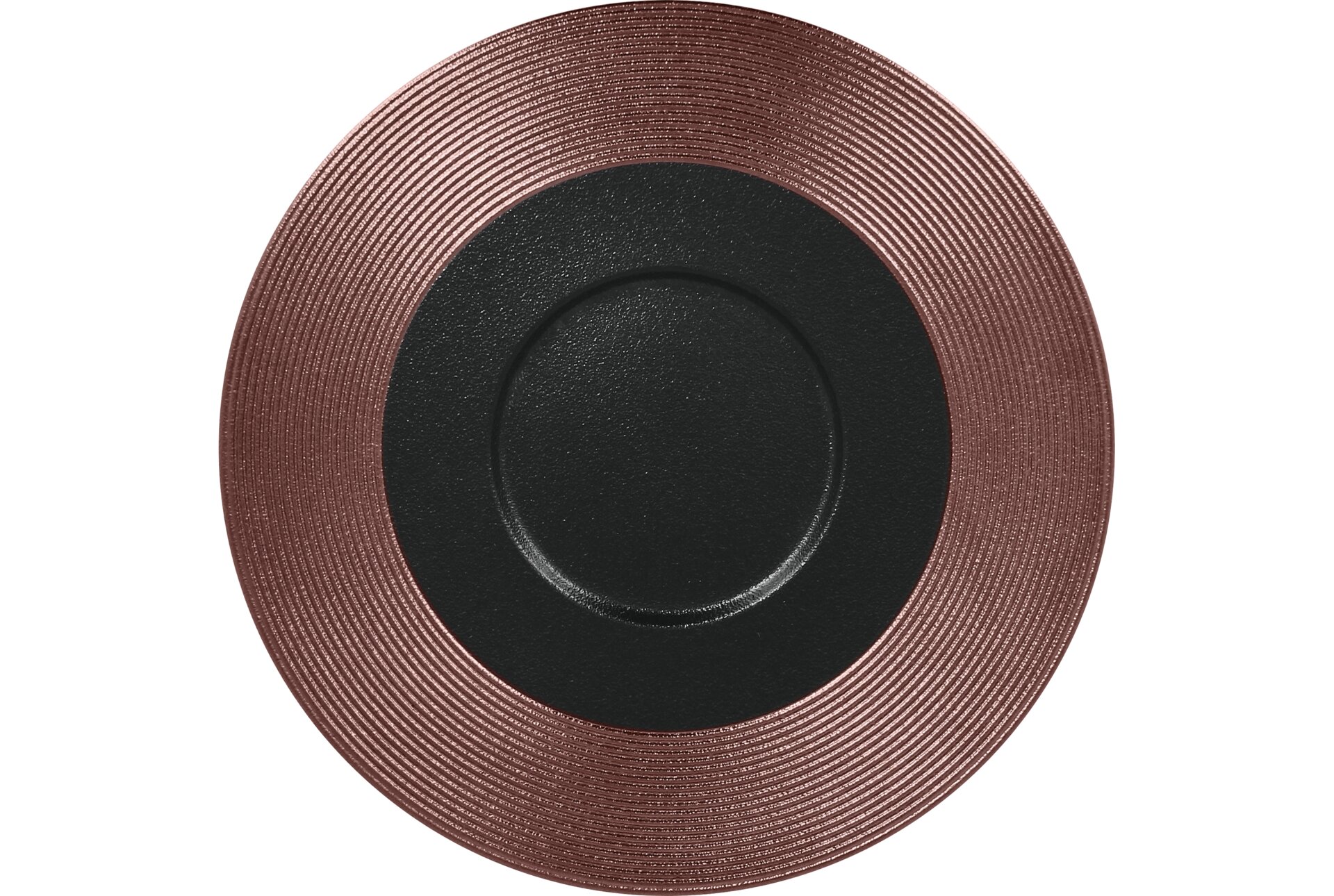 Gourmetteller flach 290 mm bronze
