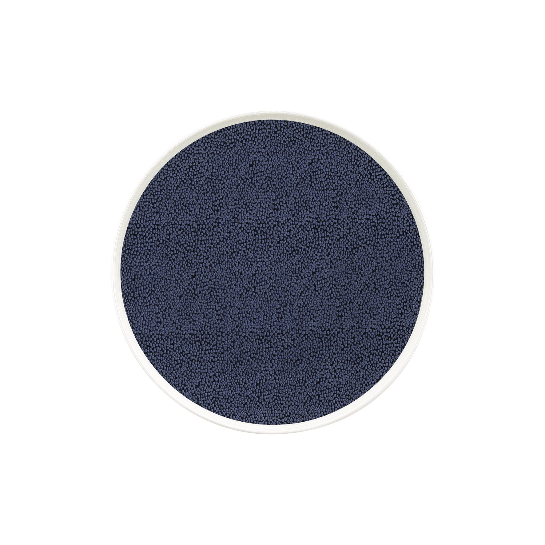 Coupteller flach rund 257 mm dark