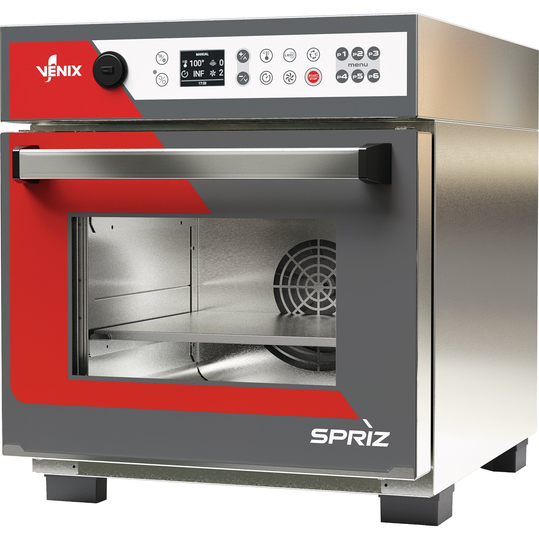 Highspeed-Ofen 3,40 kW / 230 V / 460 x 655 x 525 mm