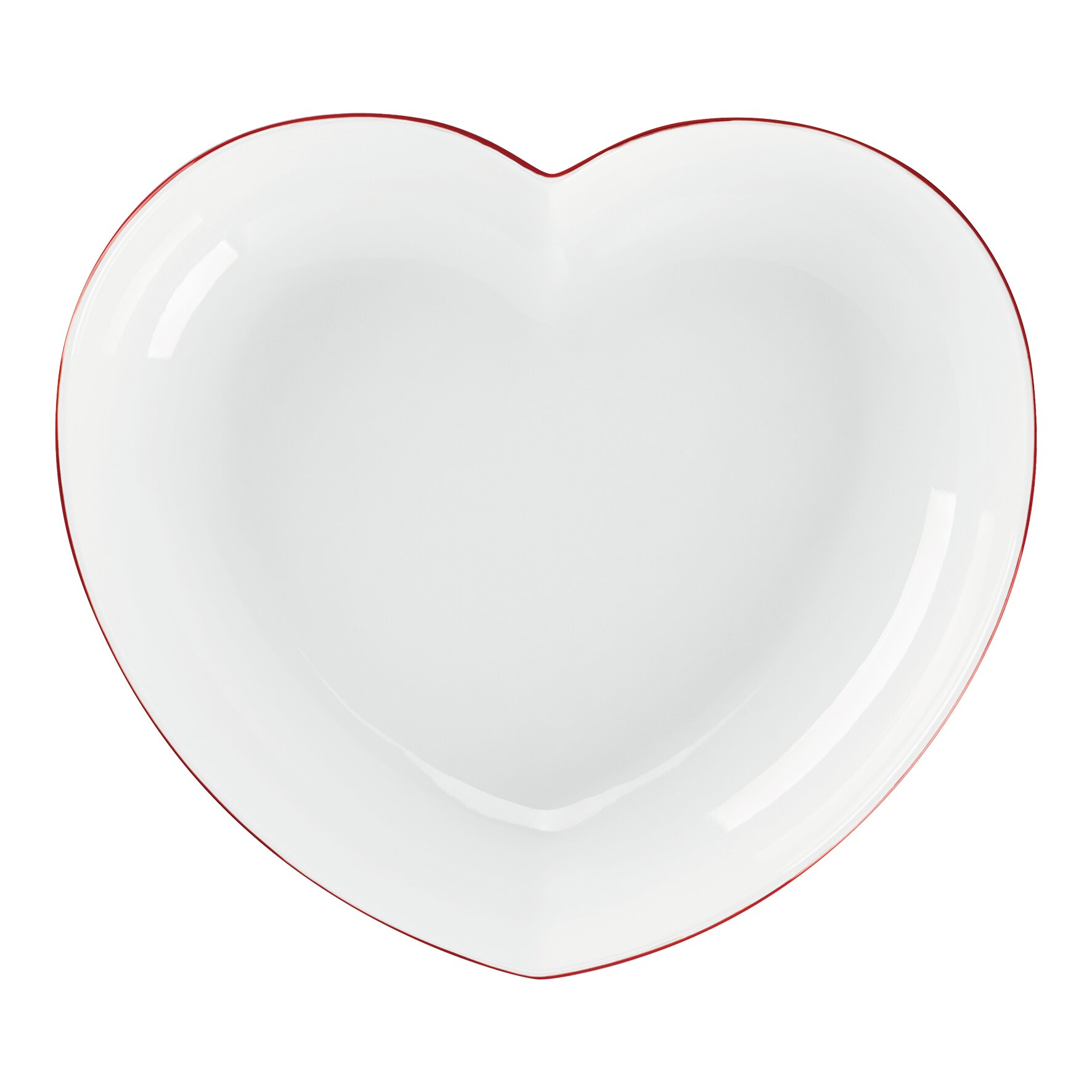 Coupteller tief 282 x 250 x 53 mm / 1,50 l rot Cliché