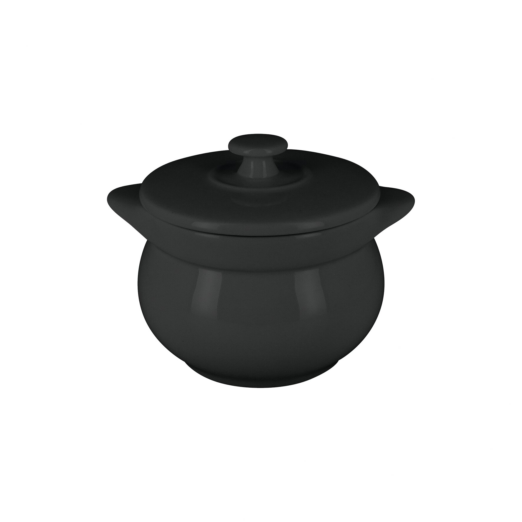 Suppenterrine rund + Deckel 106 mm / 0,45 l volcano Chef´s Fusion