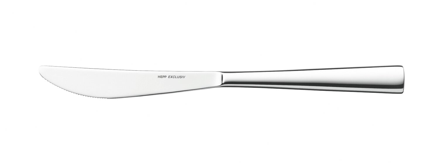Tafelmesser 230 mm versilbert Designvariante Accent
