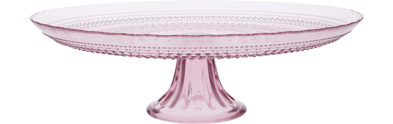 Glas-Etagere 340 mm pink Accessoires
