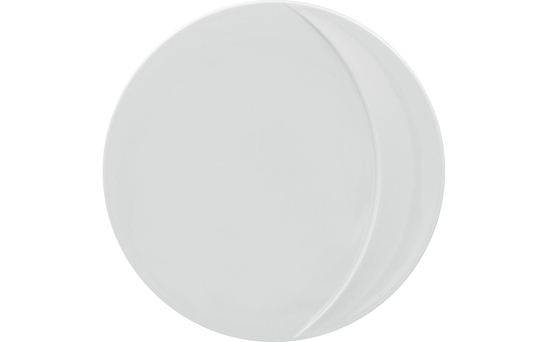Teller flach 270 mm plain-white Moon