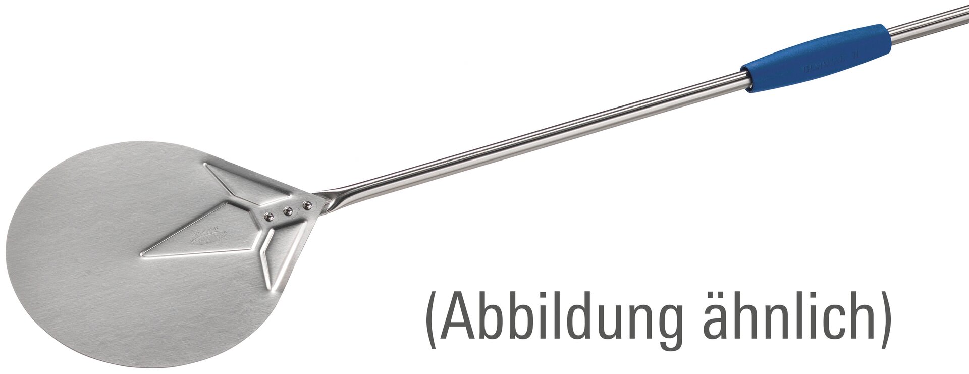 Pizzaschaufel groß Edelstahl 1730 x 230 mm