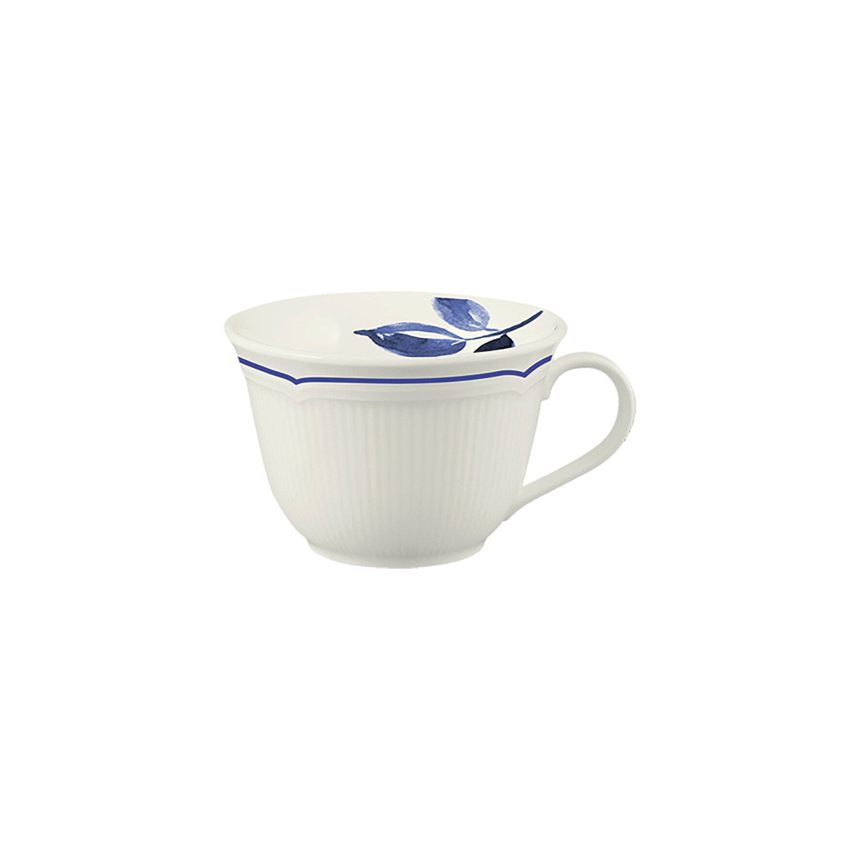 Tasse mit Relief 71 mm / 0,08 l blue Floral Charm