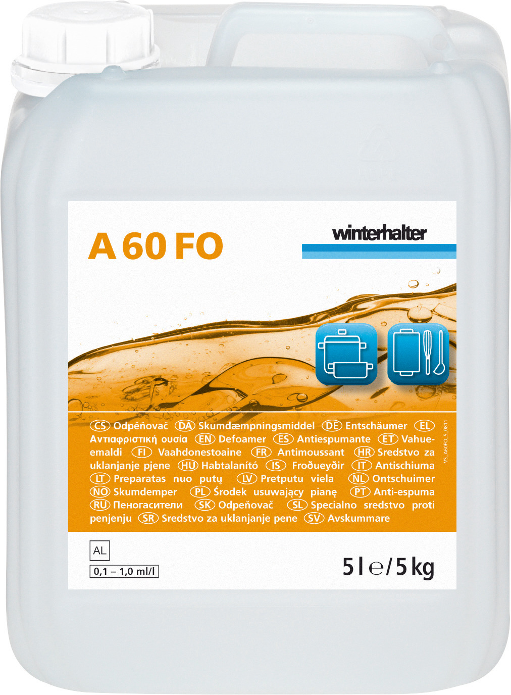 Entschäumer A 60 FO / 5,00 l Kanister