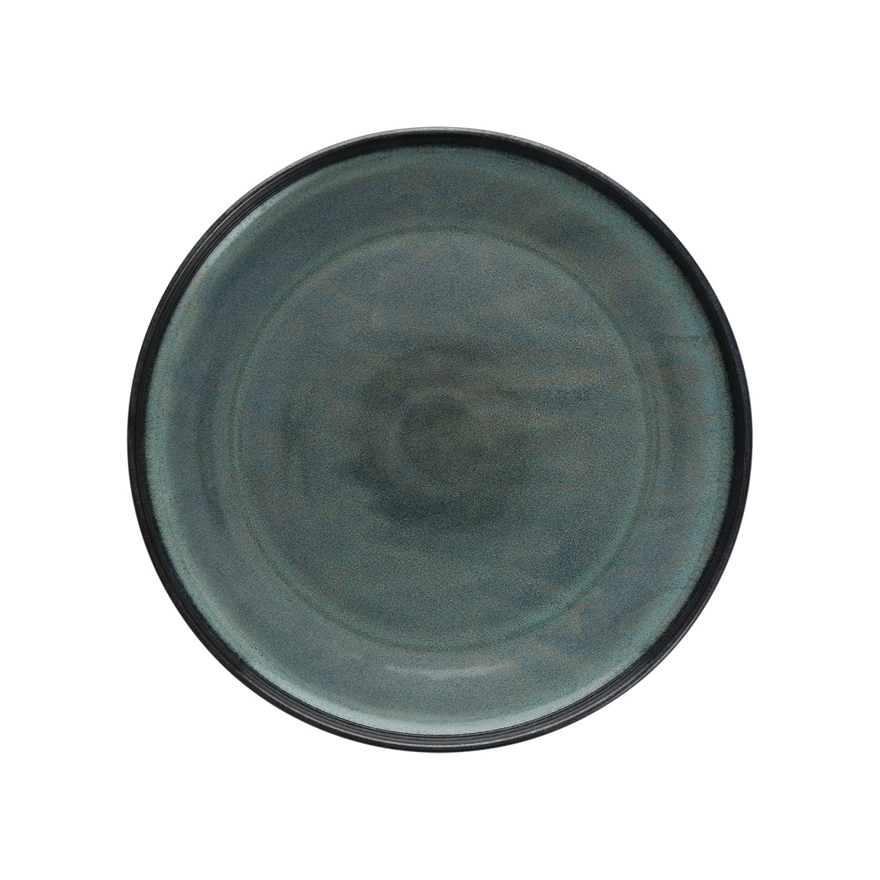 Teller flach 285 mm indigo Northern Lights