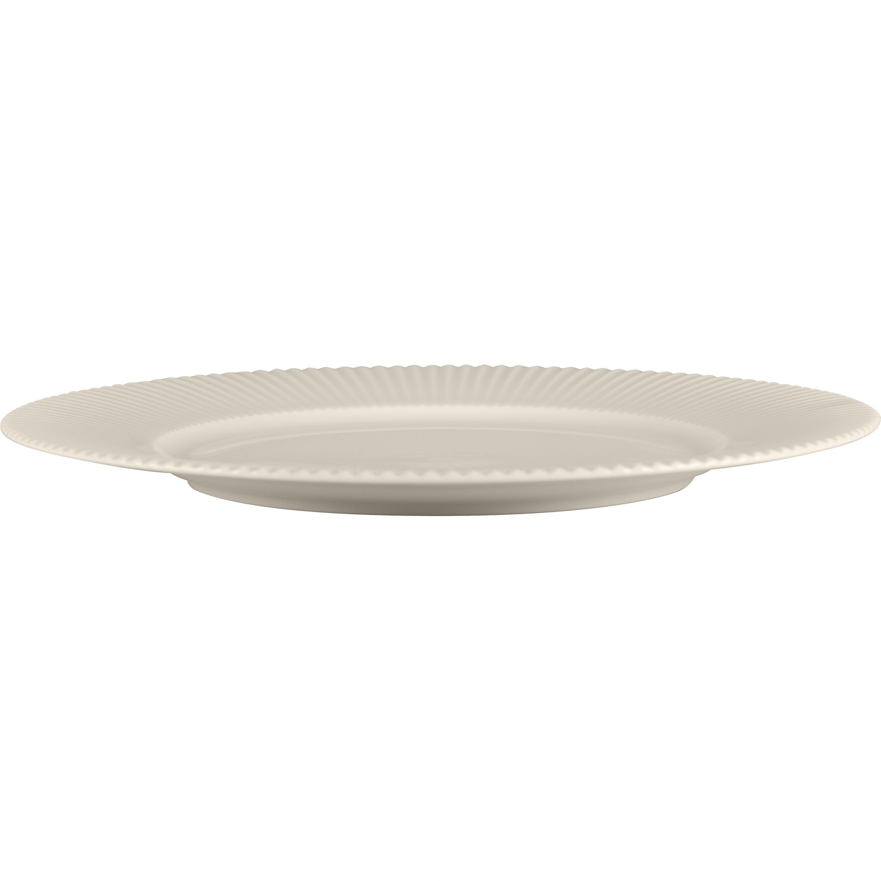 Teller flach rund mit Rand 325 mm weiß Spectra