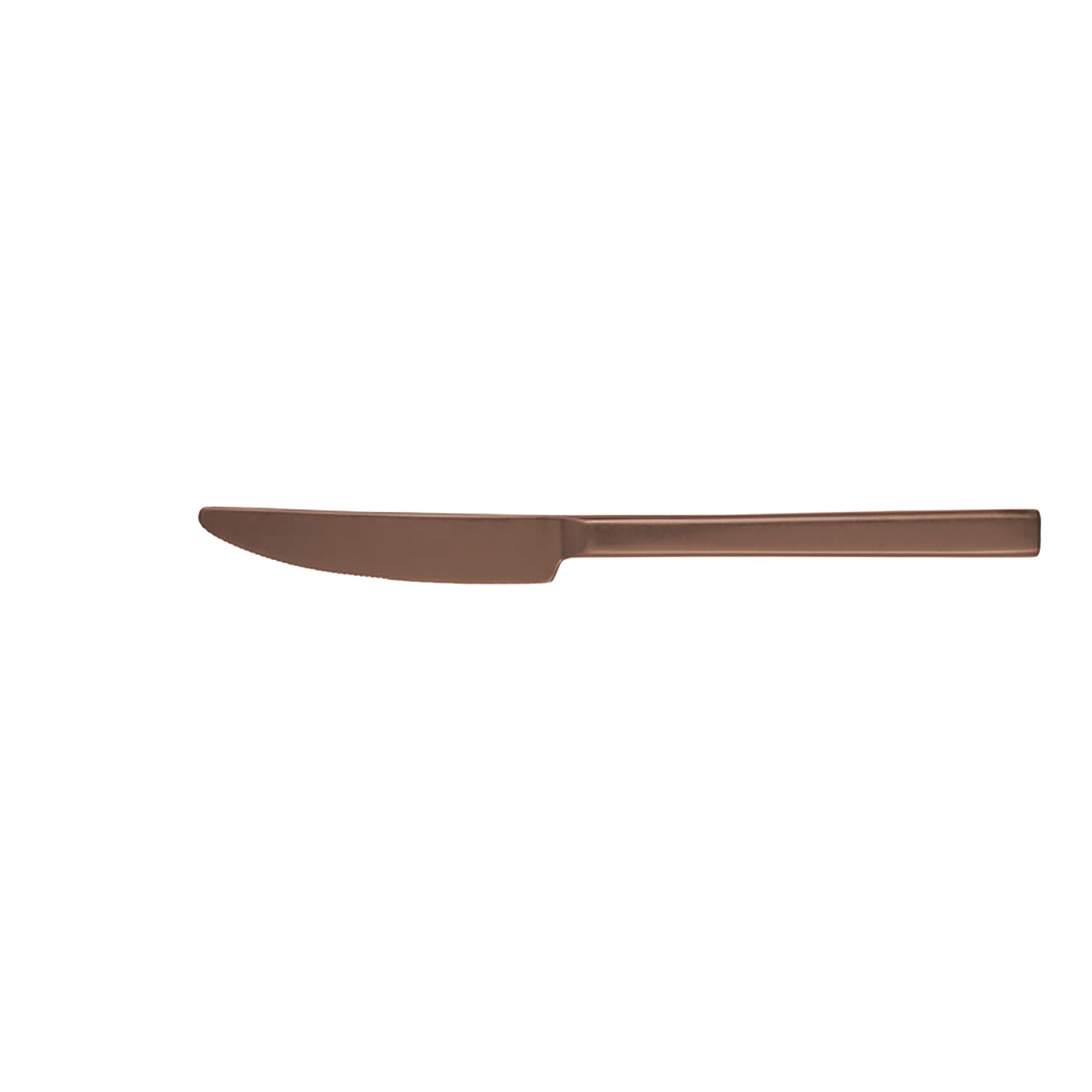 Menümesser Klingenstahl 230 mm PVD Kupfer stonewashed Profile PVD Kupfer Stonewashed