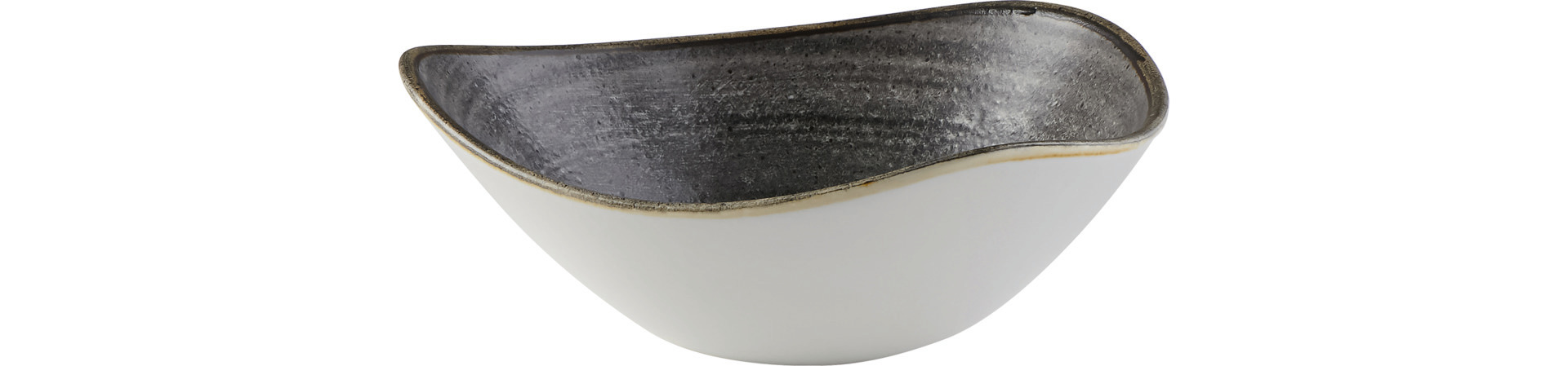 Bowl Lotus dreieckig 185 mm / 0,37 l Black