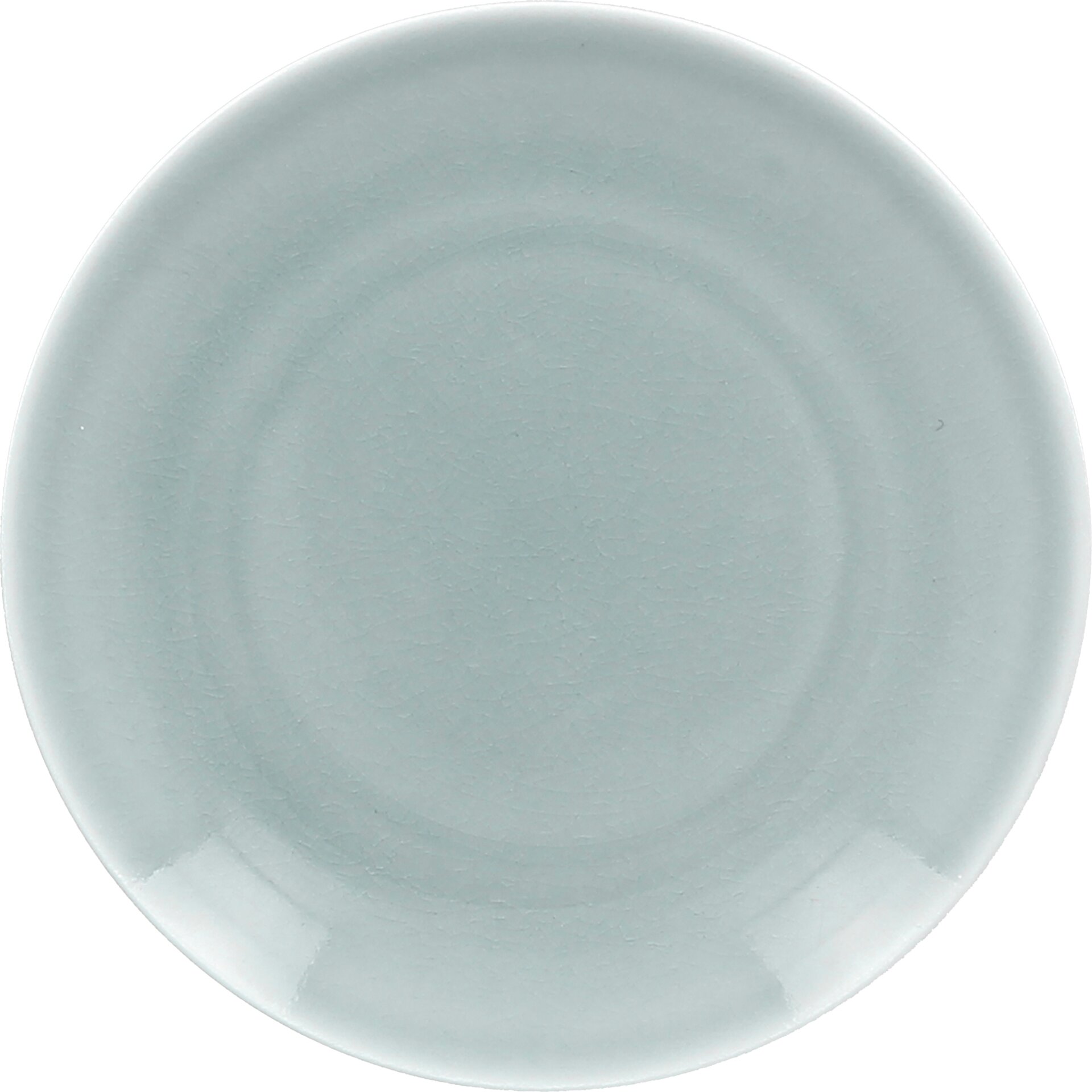 Coupteller flach 310 mm plain-blue Vintage
