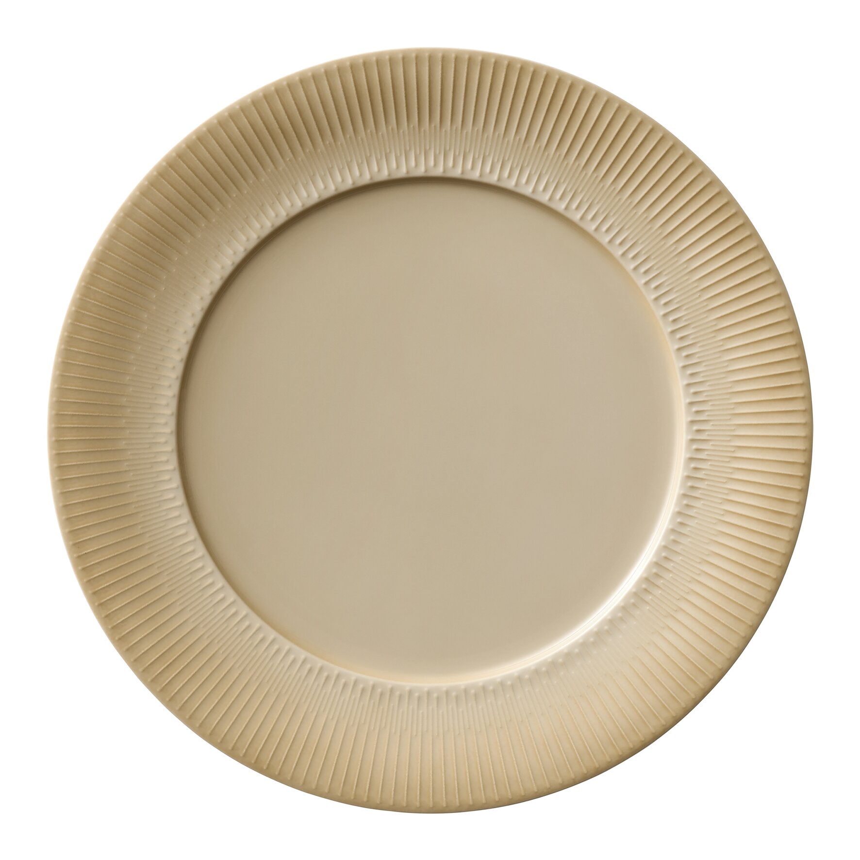 Teller flach mit Fahne 314 mm Relief Grounded
