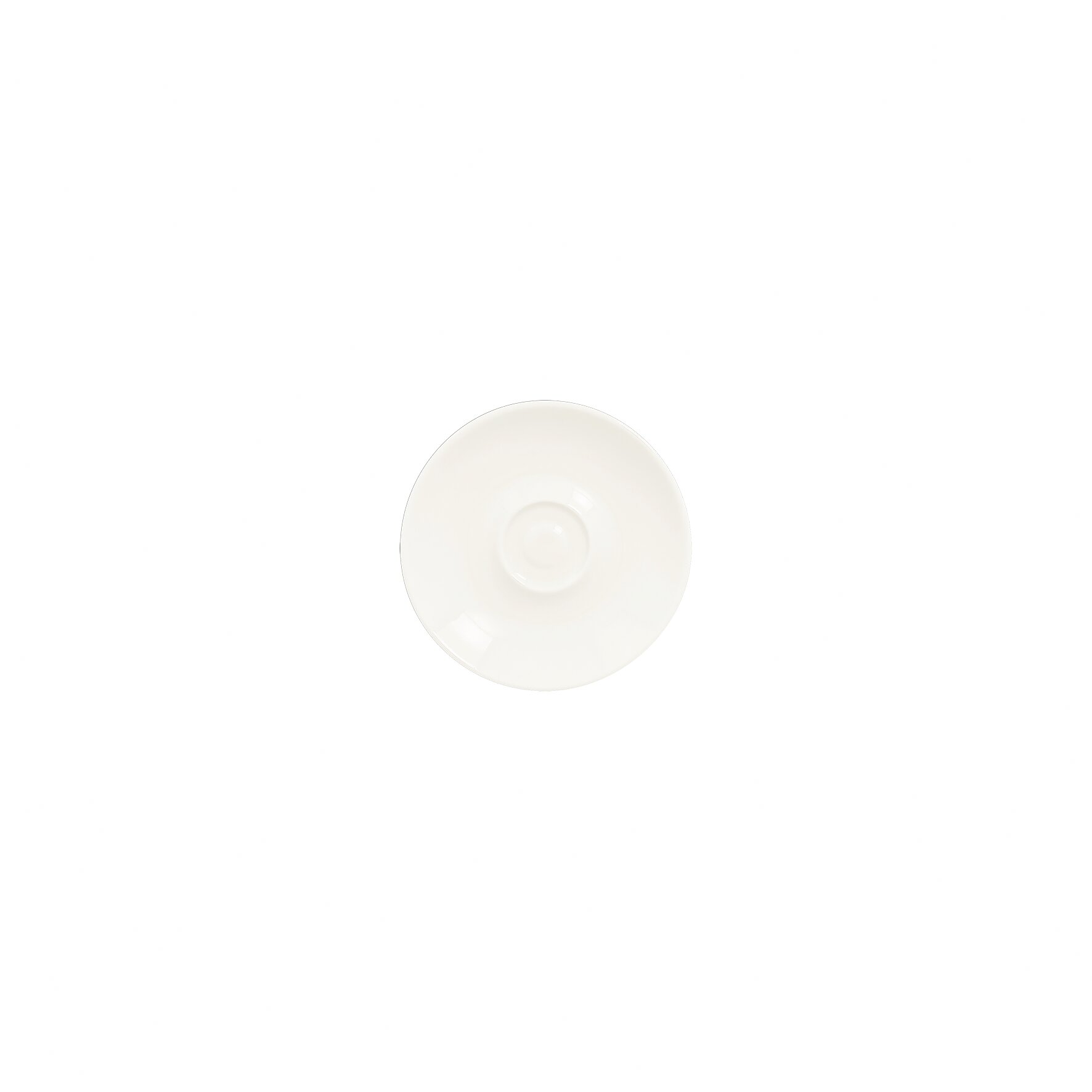 Untertasse swirls 120 mm plain-white für Tassen SWCU15 + SWCU10
