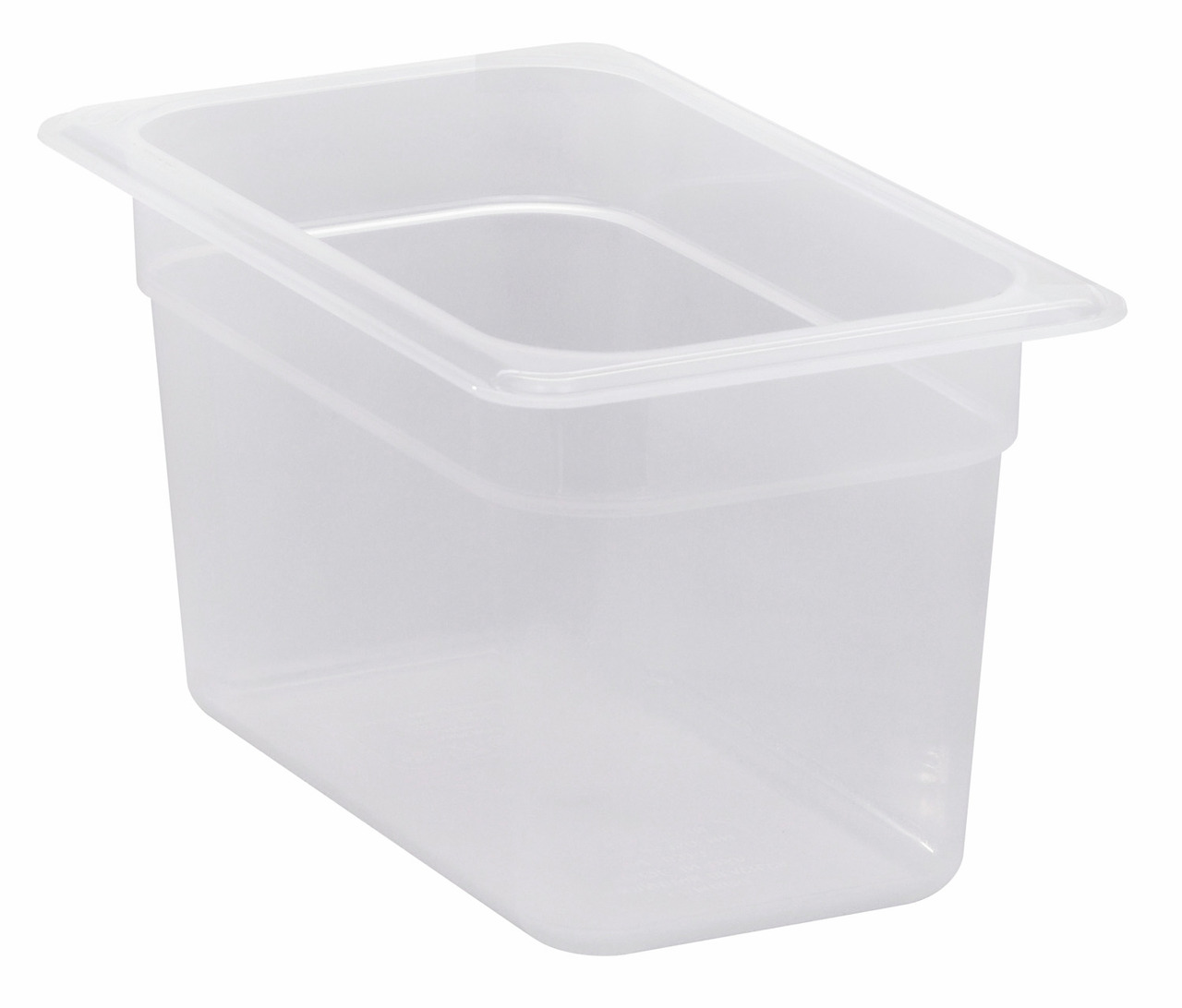 Frischhaltebox GN 1/4 265 x 162 x 150 mm Polypropylen transparent Frischhaltebox GN 1/4 265 x 162 x 150 mm Polypropylen transparent
