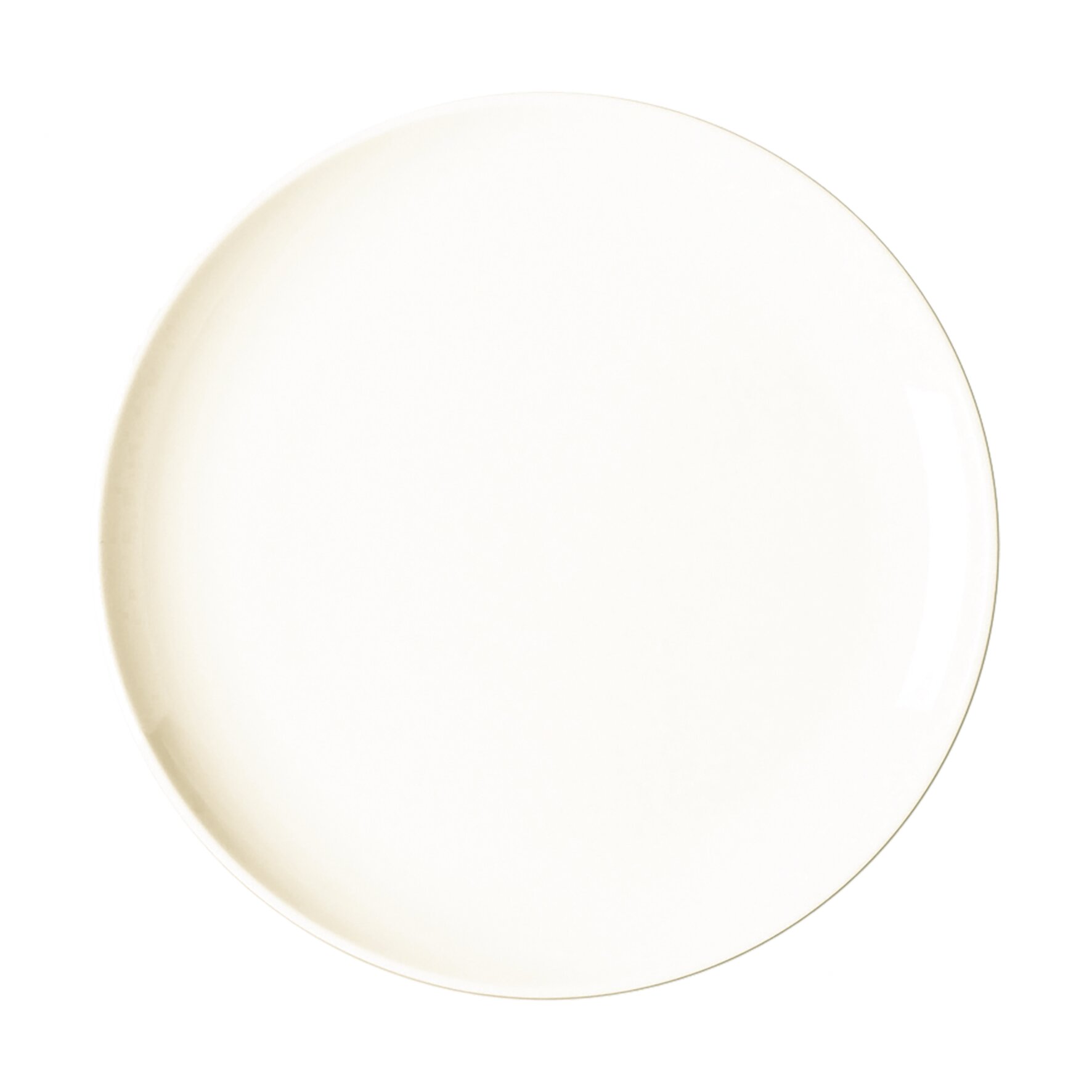 Coupteller flach 310 mm plain-white Nano