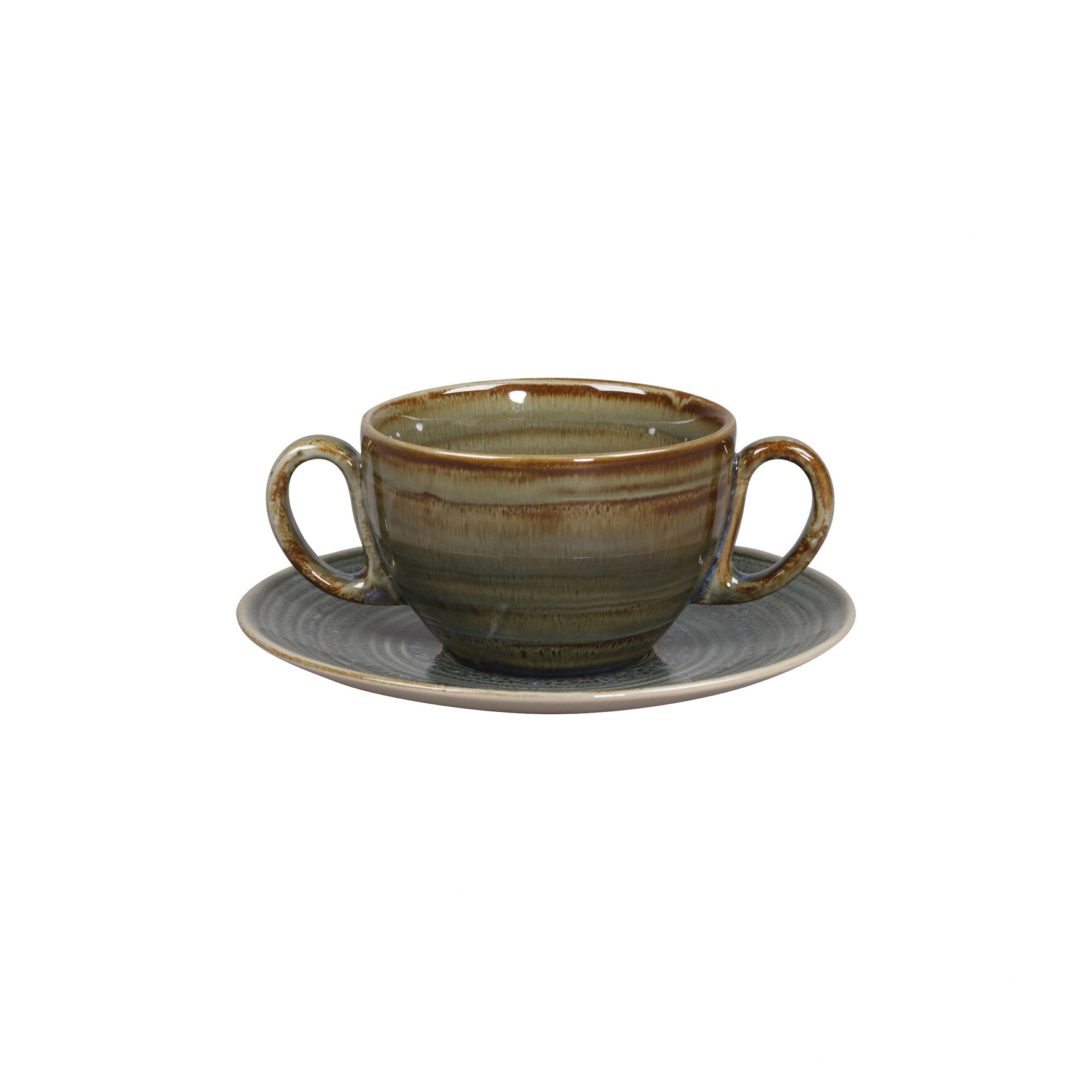 Kaffeeuntertasse 170 mm peridot green Spot Peridot Green