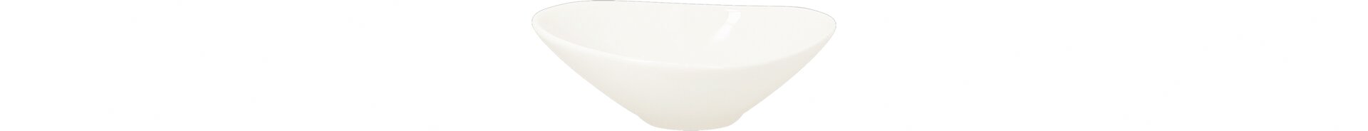 Schale shaped 100 x 75 mm / 0,06 l plain-white